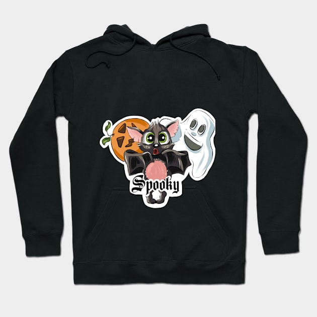 Spooky Halloween Hoodie by JulietFrost